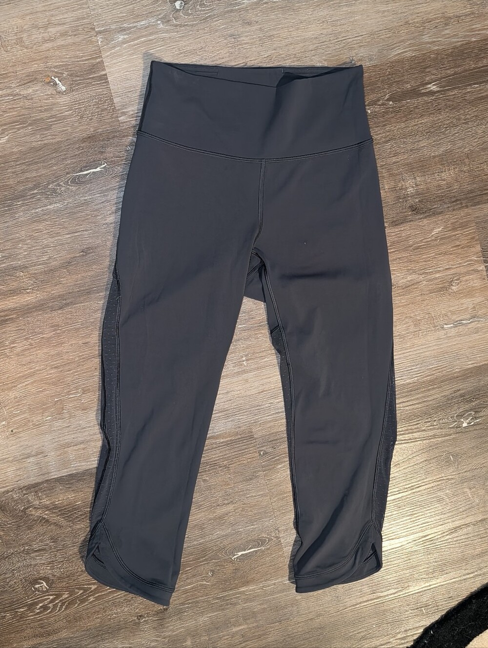 Lululemon Black Mesh Leggings